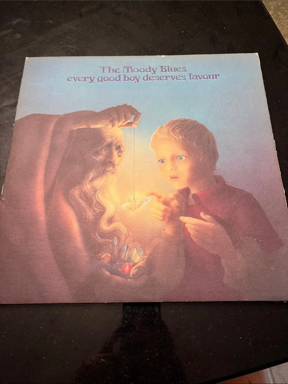 'Every Good Boy Deserves Favour' album the moody blues record